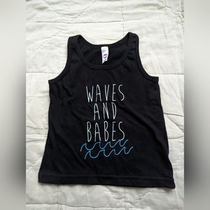 Small Shop Toddler Summer 'Waves and Babes' Tank